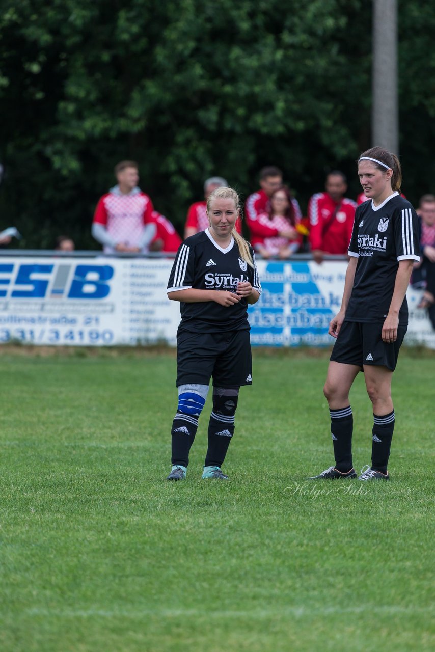 Bild 203 - Aufstiegsspiel SG Borgstedt/Brekendorf - SV Wahlstedt : Ergebnis: 1:4